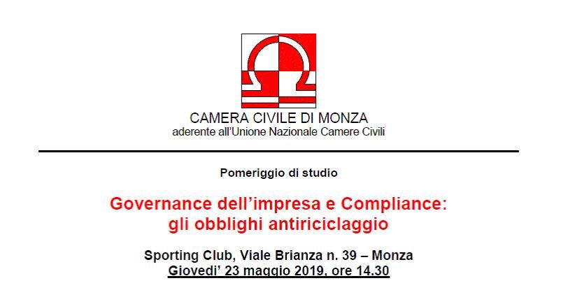 Governance dell’impresa e compliance: gli obblighi antiriciclaggio